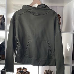 Alo Yoga olive hoodie